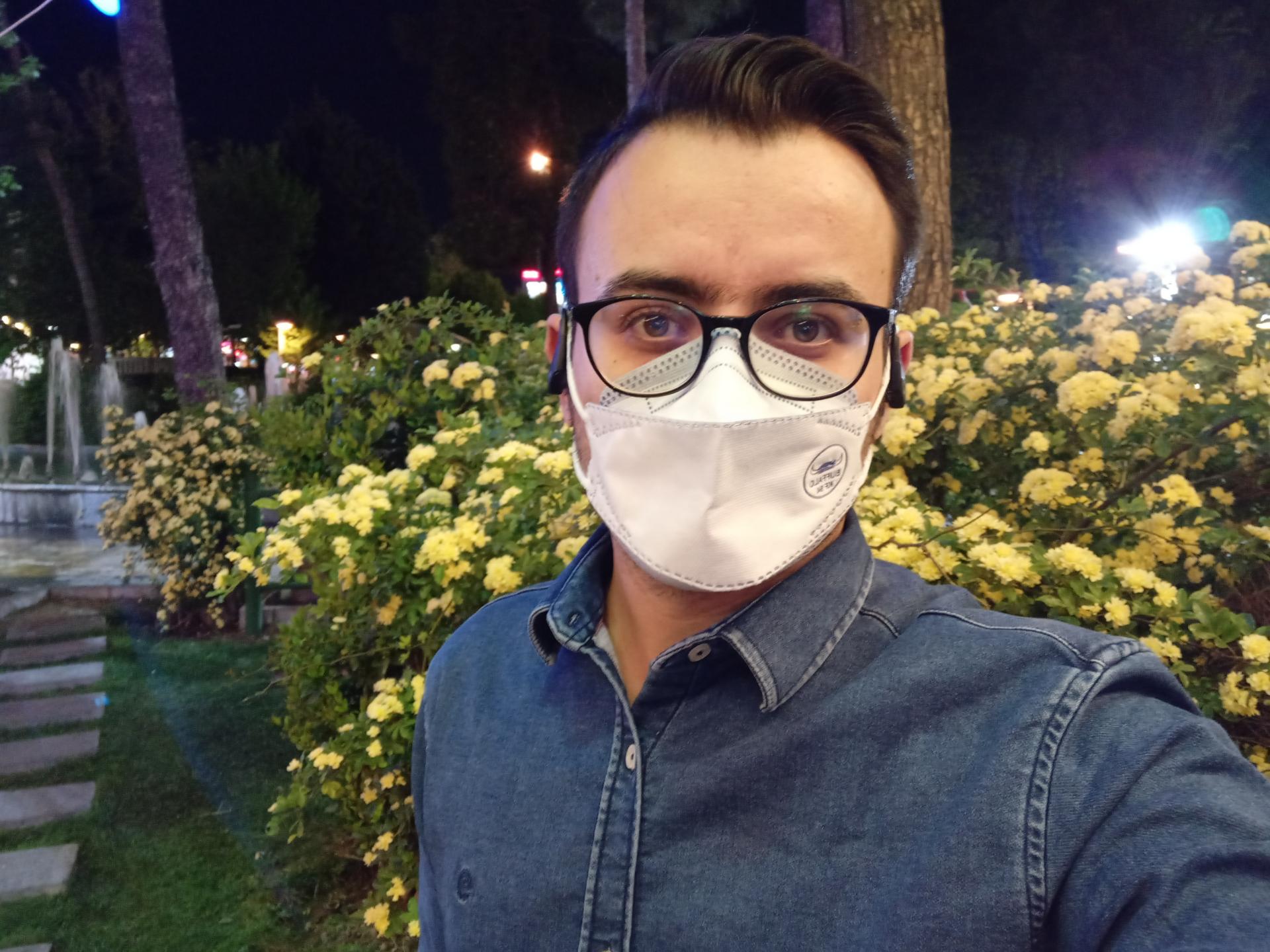 عکس نمونه سلفی ال جی K61 - مهرداد عیسی لو