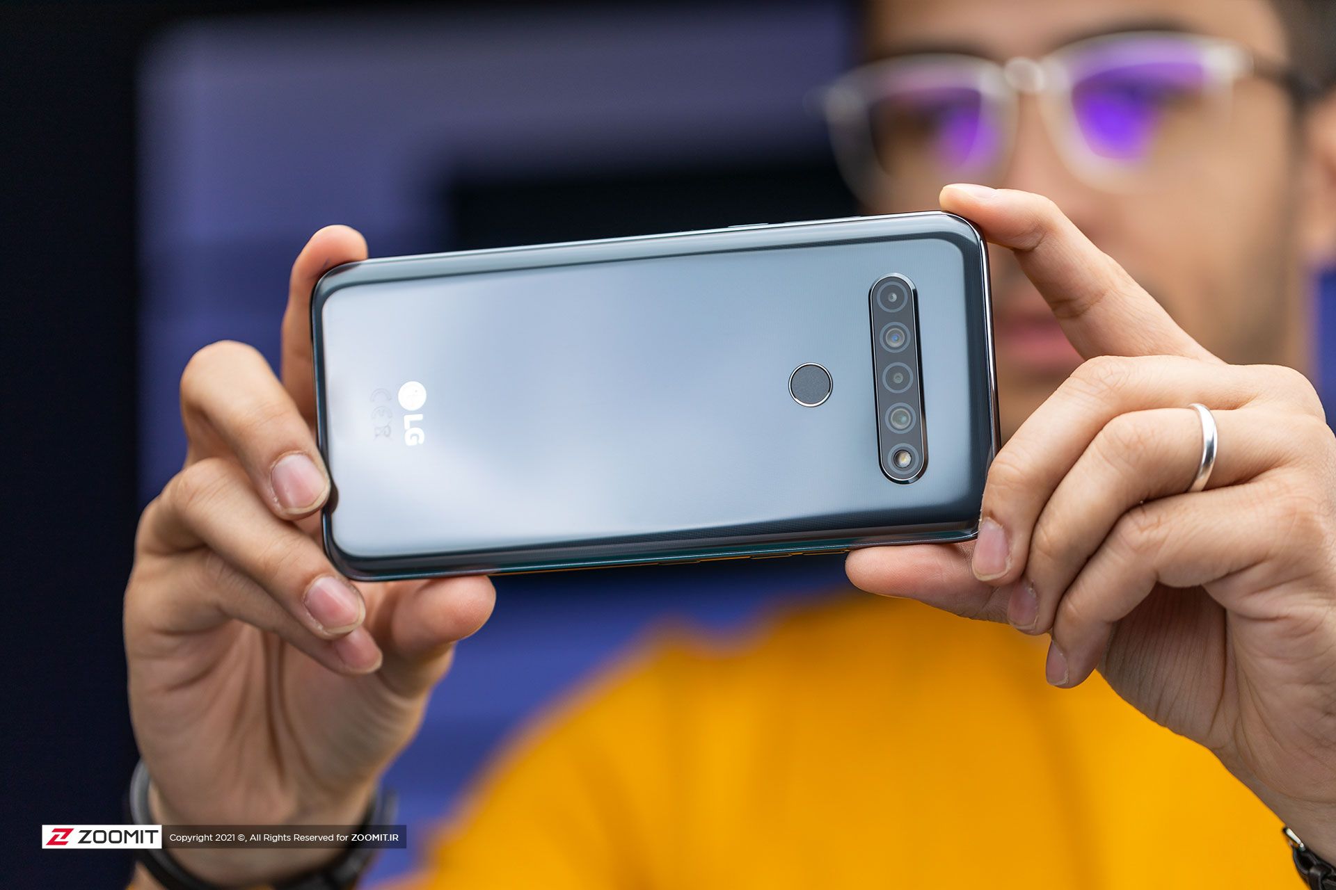 عکاسی با گوشی ال جی K61