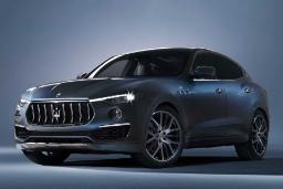 شاسی بلند مازراتی لوانته هیبرید / Maserati Levante Hybrid SUV آبی رنگ