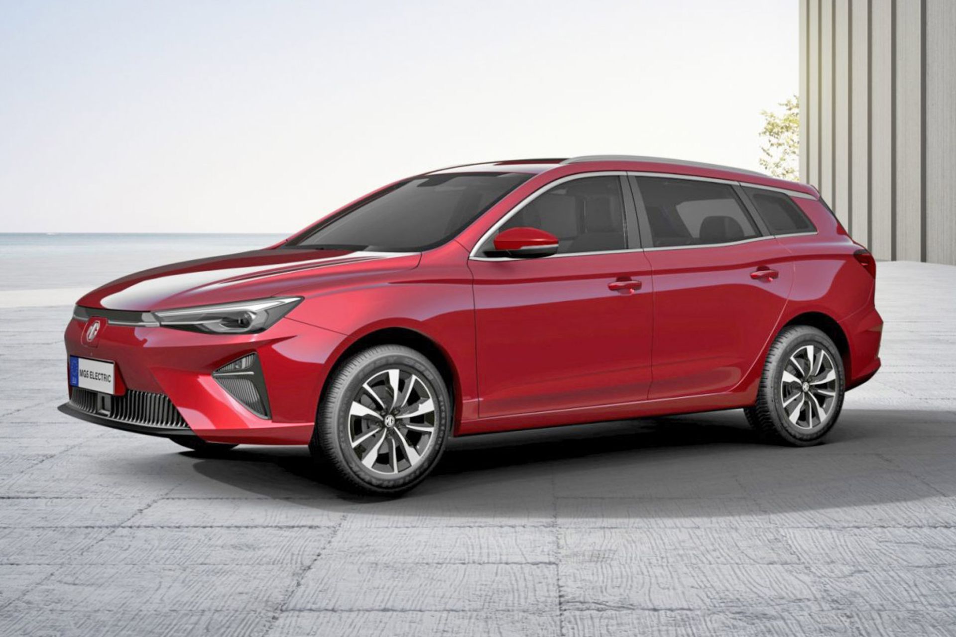 استیشن واگن برقی ام جی MG 5 wagon 