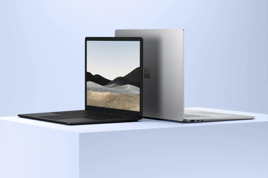 دو رنگ سرفیس لپ تاپ 4 / Surface Laptop 4 مایکروسافت از سه رخ