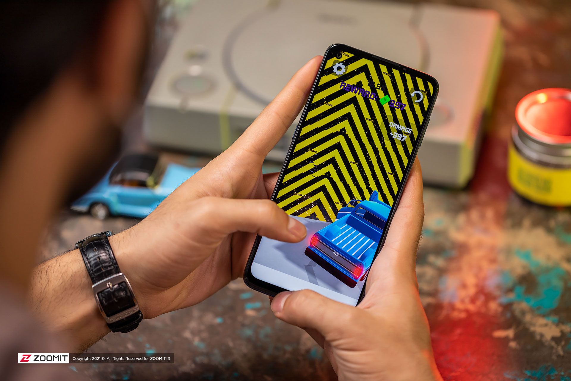 اجرای بازی با گوشی موتو جی ۹ پلاس موتورولا