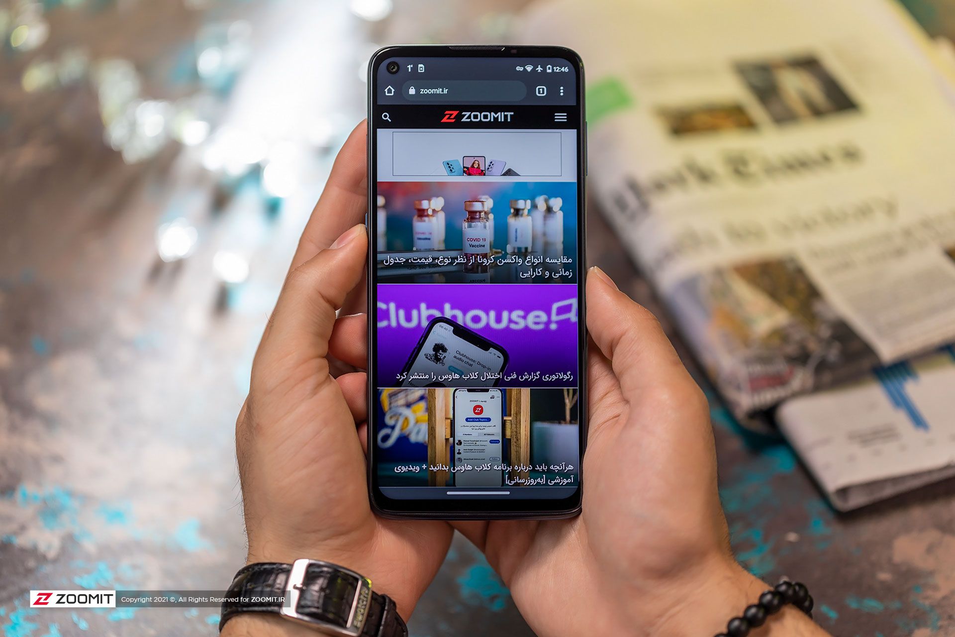 مطالعه زومیت روی گوشی موتو جی ۹ پلاس موتورولا