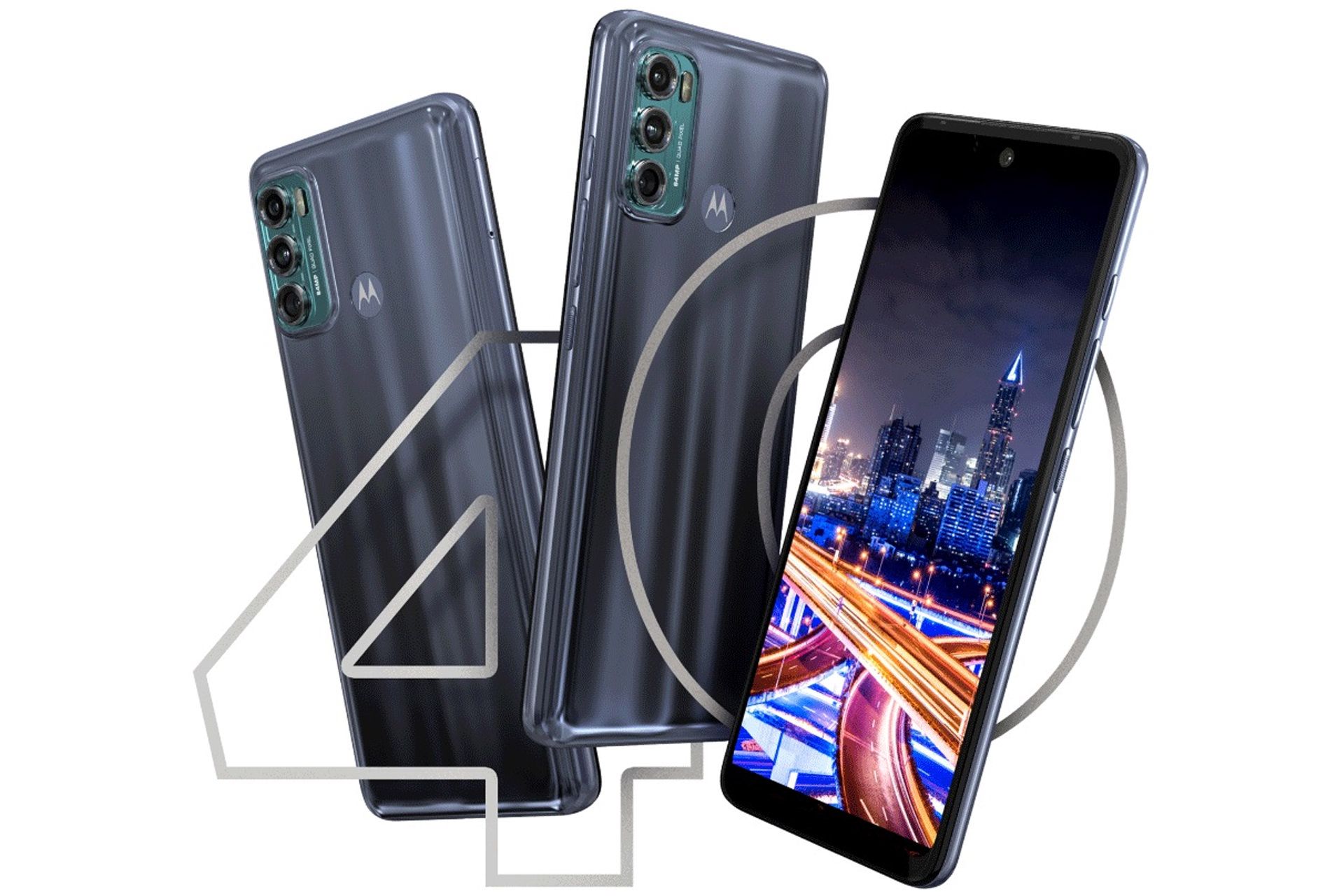 نمای پشت و جلو گوشی موتو G40 فیوژن موتورولا