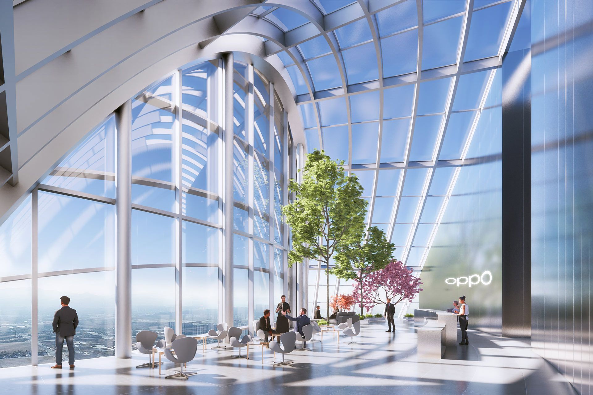 نمای داخلی برج O-Tower اوپو