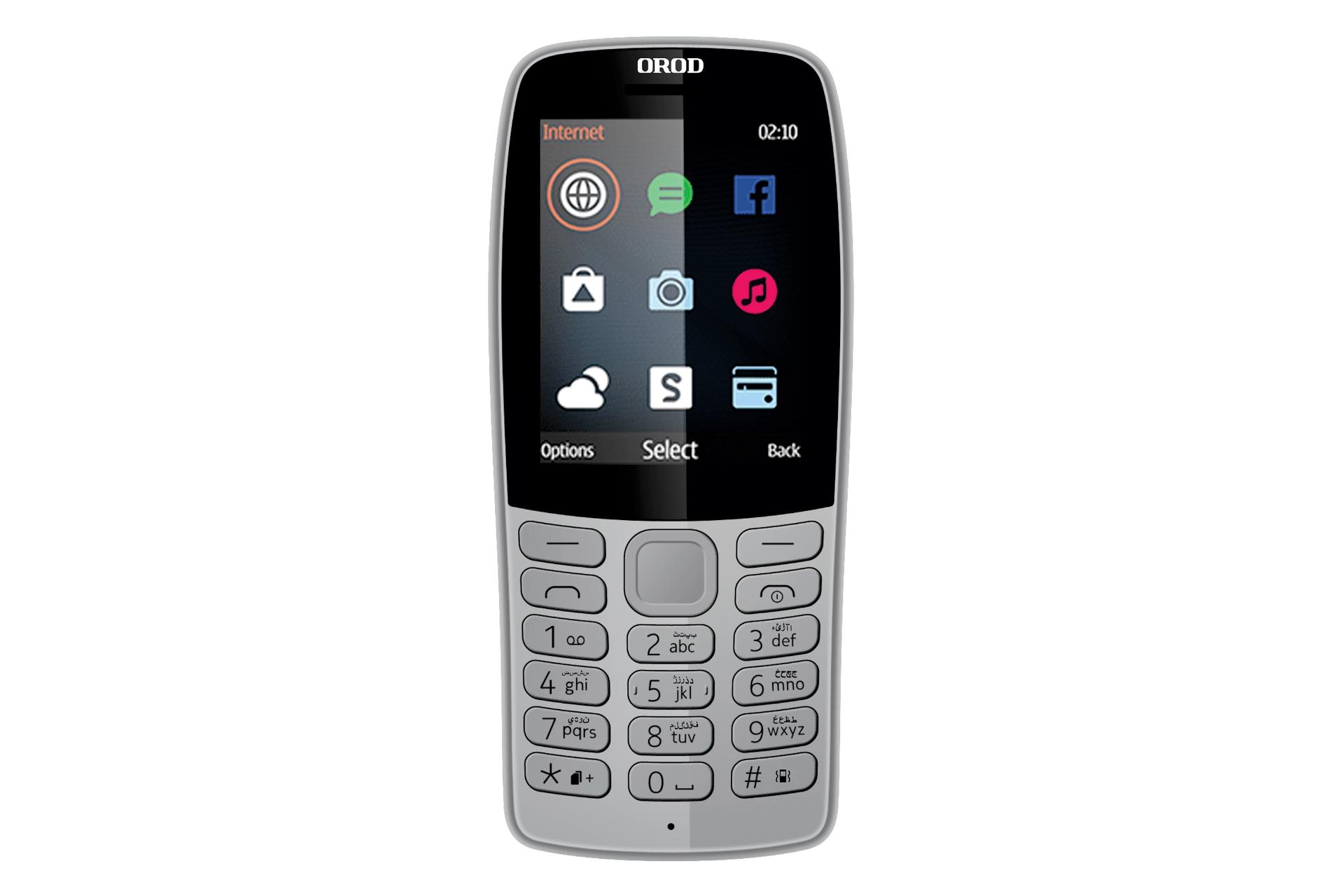 گوشی موبایل ارد 210 OROD 210 خاکستری