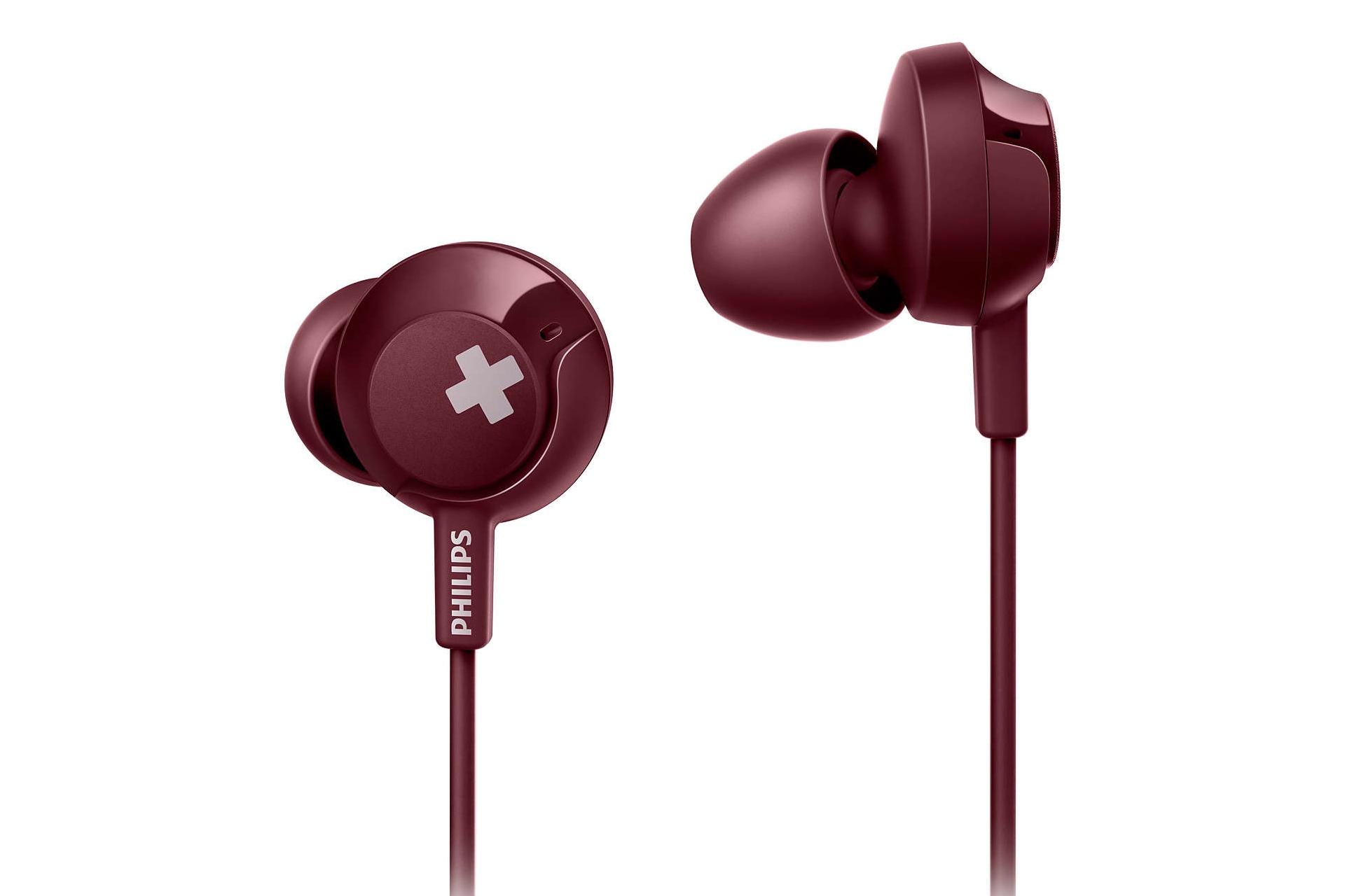 هدفون تو گوشی فیلیپس Philips SHE4305 قرمز