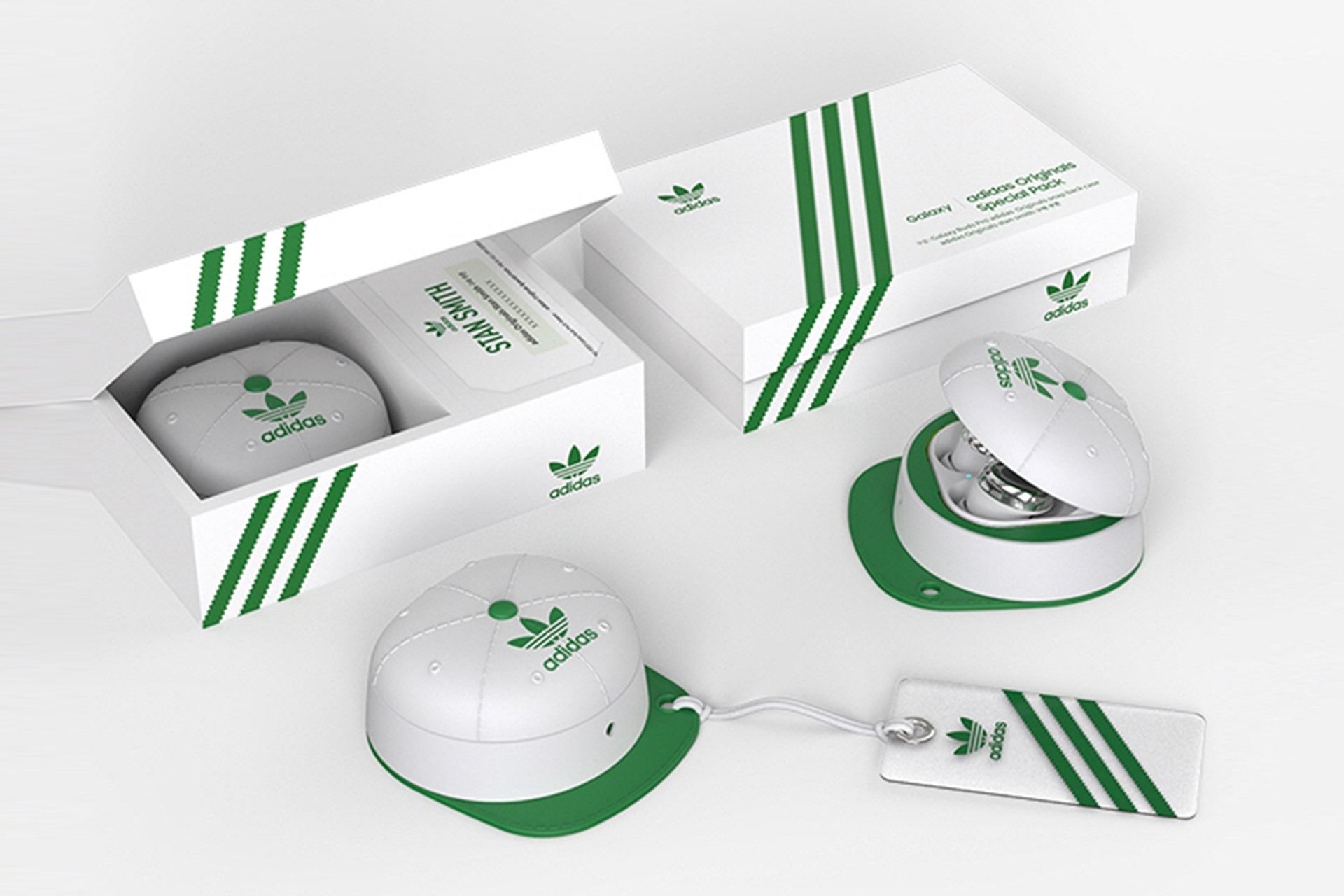 گلکسی بادز پرو آدیداس / Galaxy Buds Pro با جعبه باز و بسته