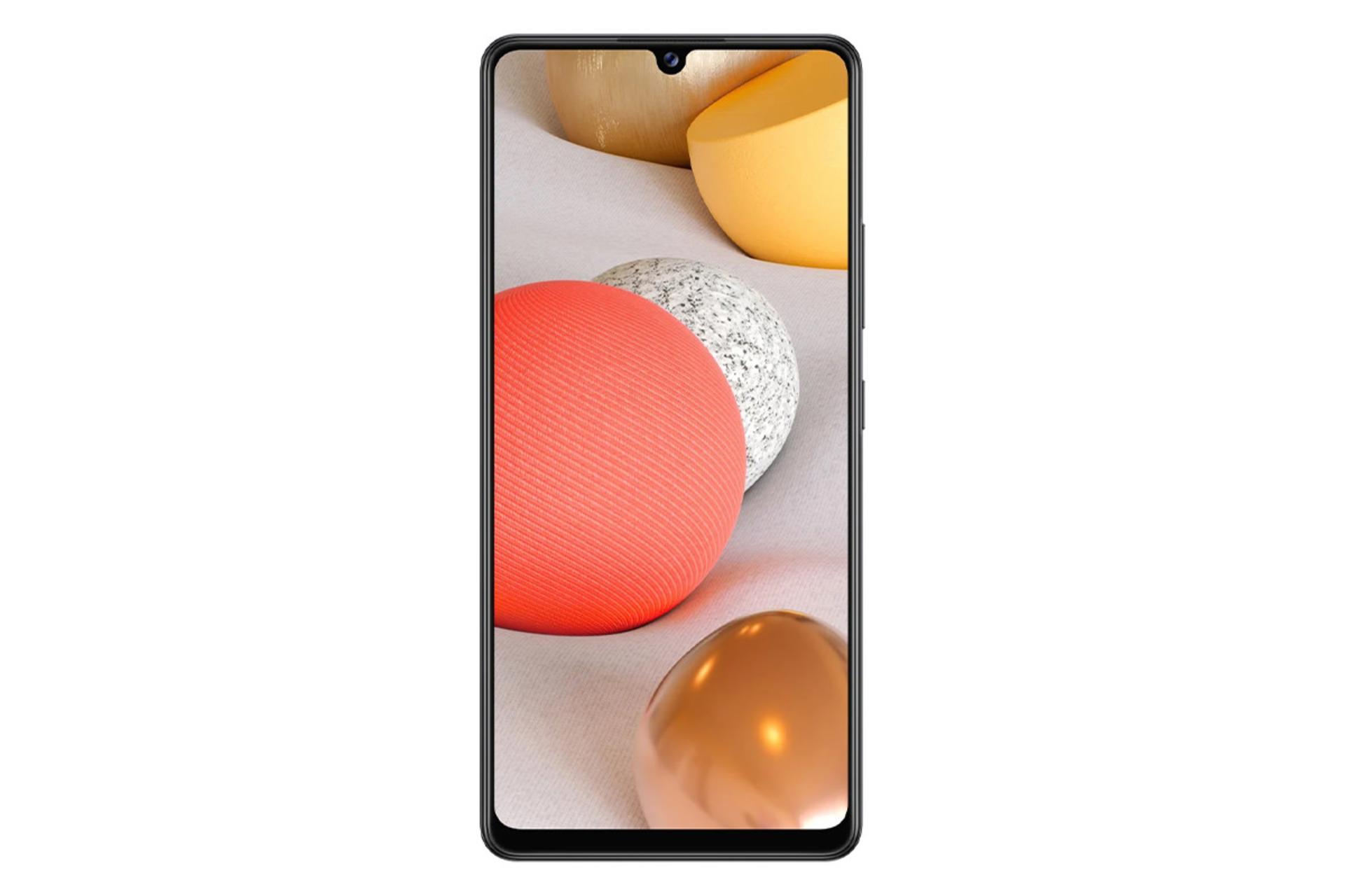 نمای جلو گلکسی ام 42 نسخه 5G رنگ مشکی