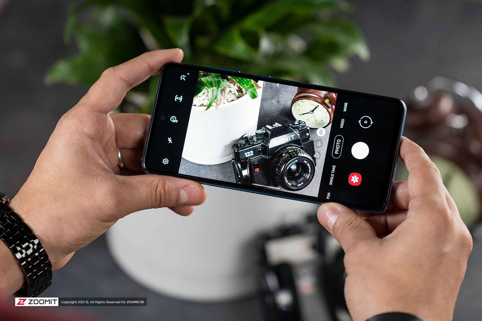 رابط کاربری دوربین گوشی گلکسی A72 و گلکسی A52 سامسونگ