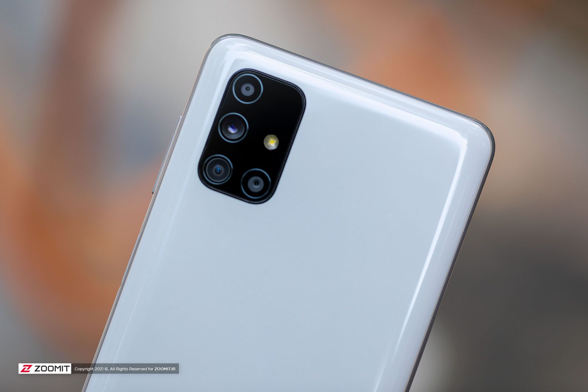 دوربین پشت گوشی گلکسی M51 سامسونگ از نمای نزدیک