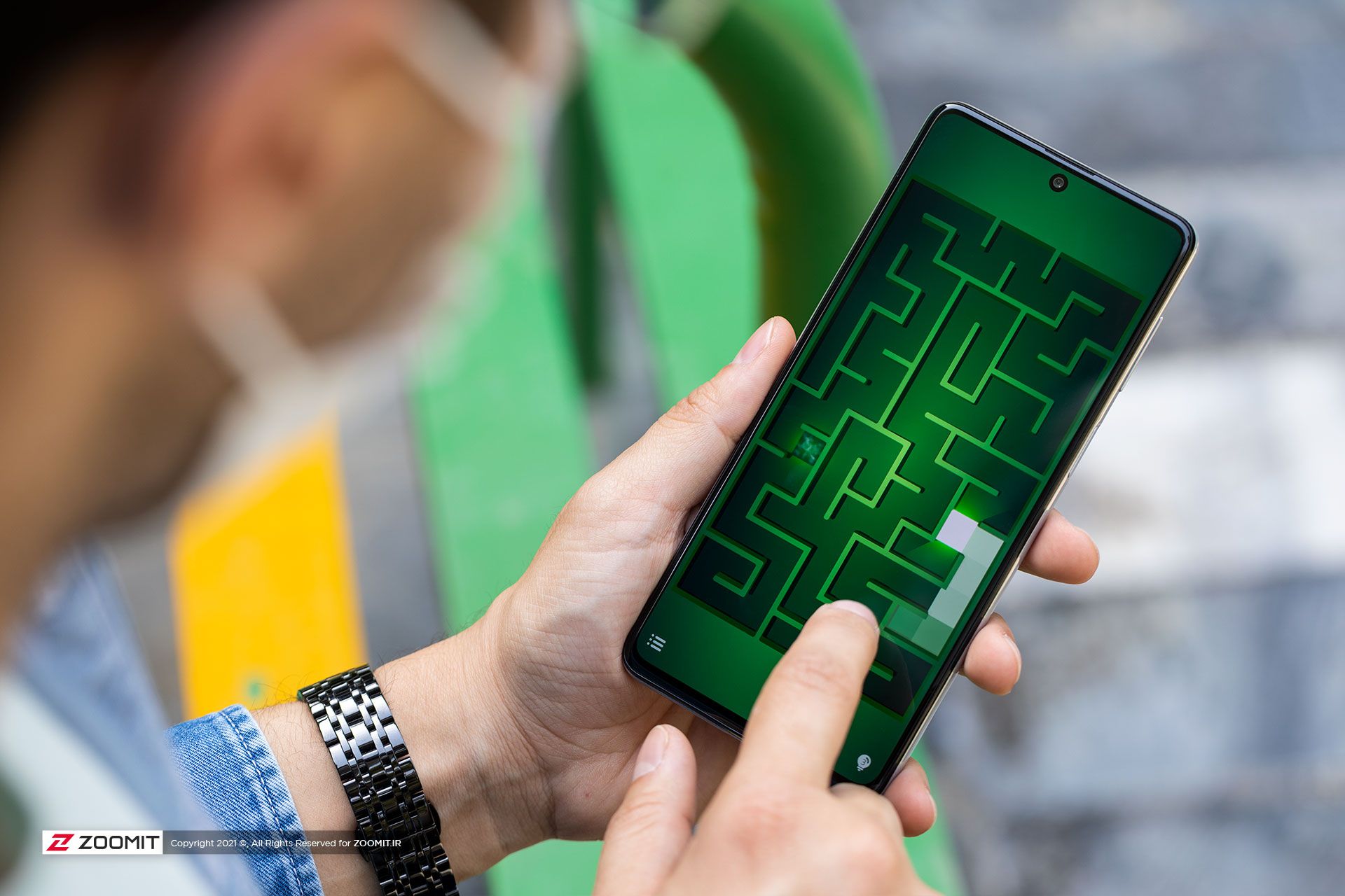 اجرای بازی با گوشی گلکسی M51 سامسونگ 