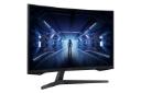 نمای چپ پنل جلو مانیتور سامسونگ 32 اینچ مدل ادیسه جی 5 Samsung Odyssey G5 LC32G55T QHD
