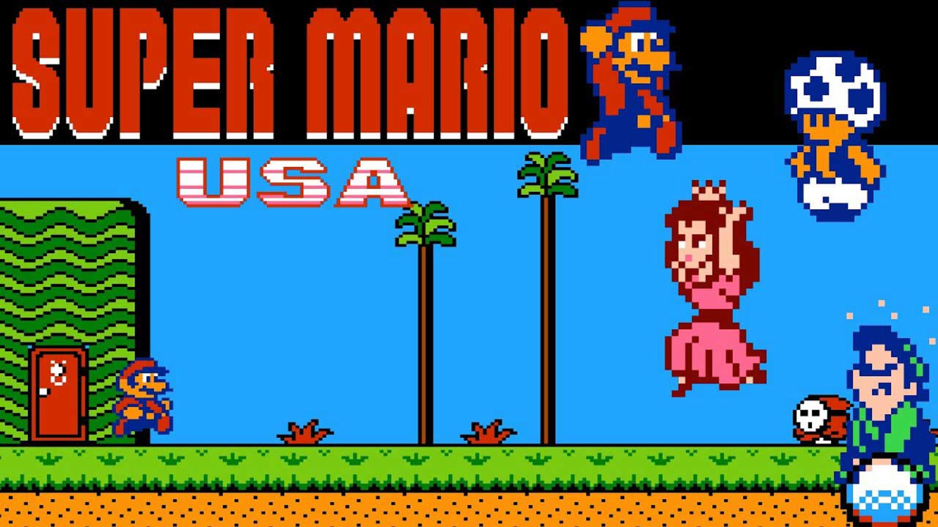 super mario usa