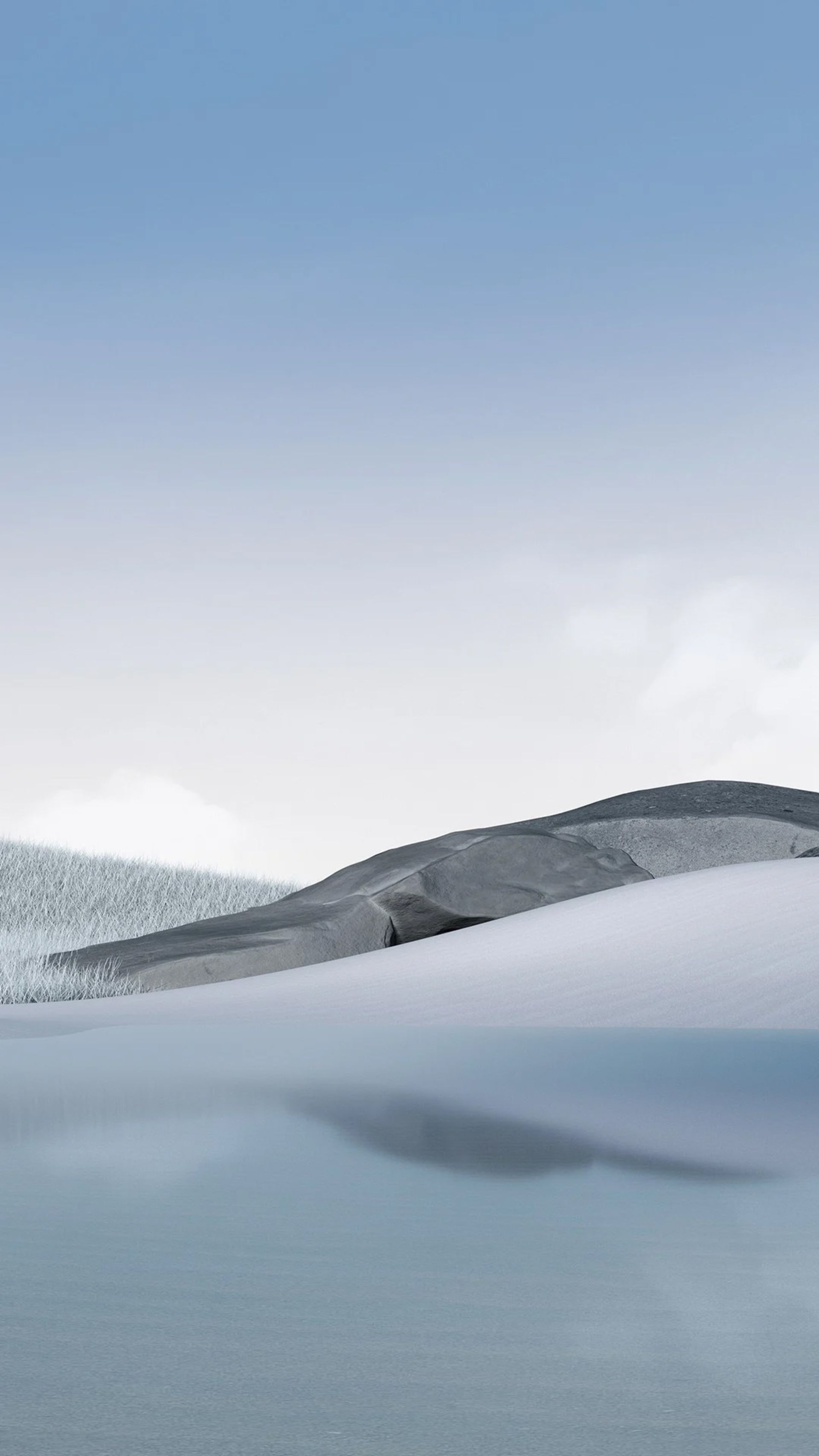 والپیپر سرفیس لپ تاپ 4 نسخه آبی یخی برای موبایل