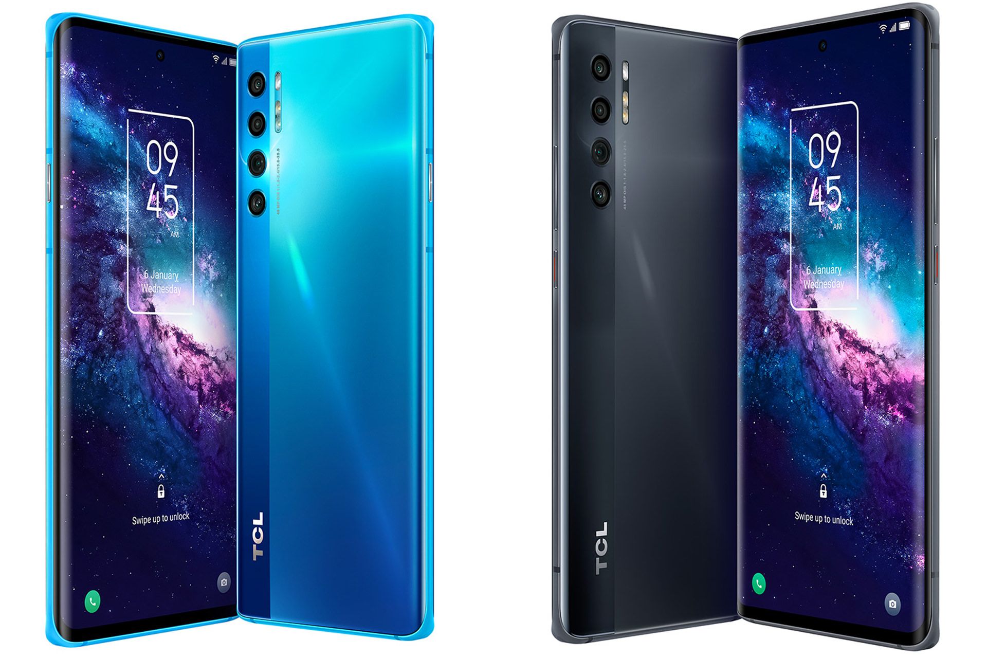 نمایشگر و پنل پشتی گوشی TCL 20 Pro 5G دو رنگ