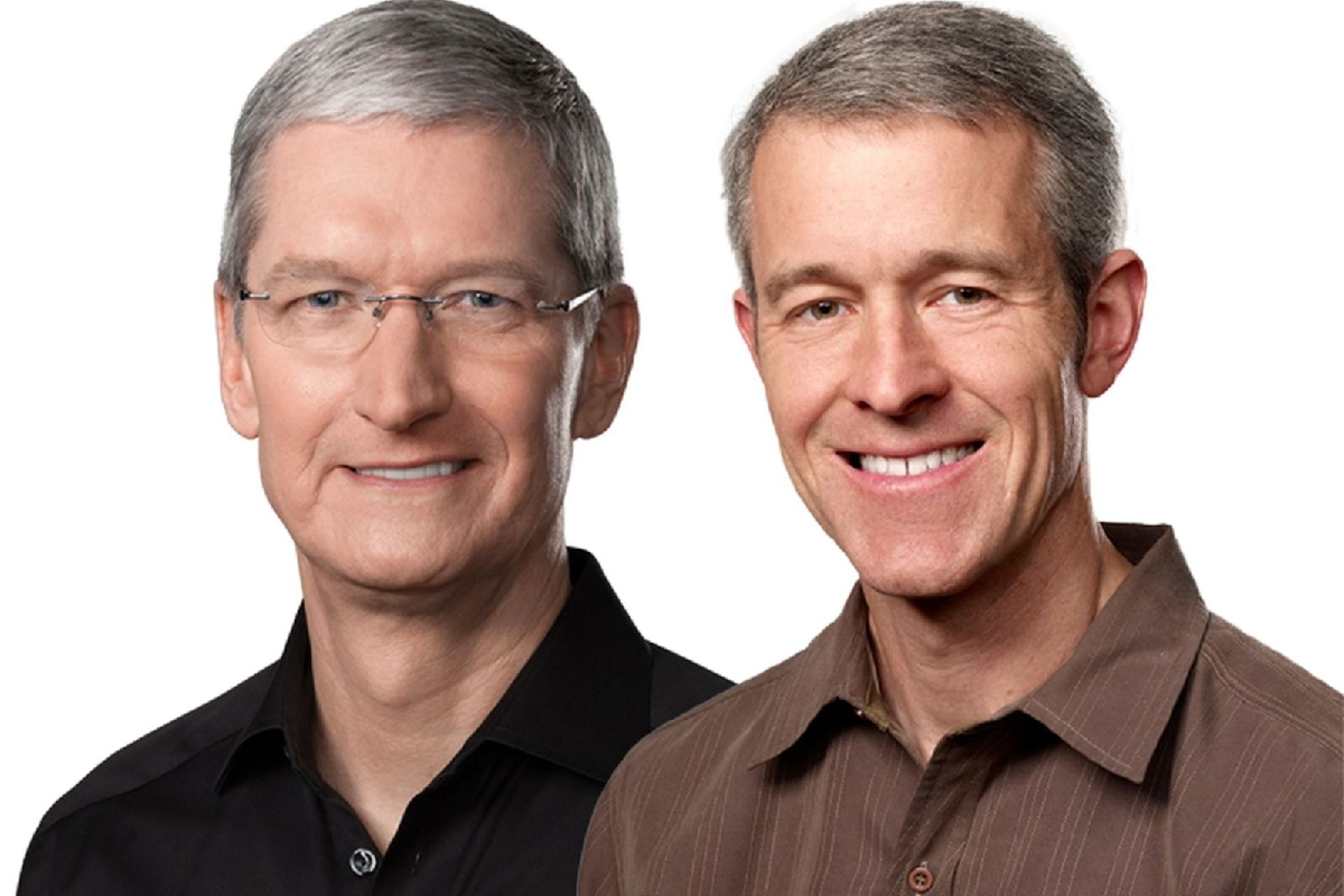 تصویری از جف ویلیامز و تیم کوک