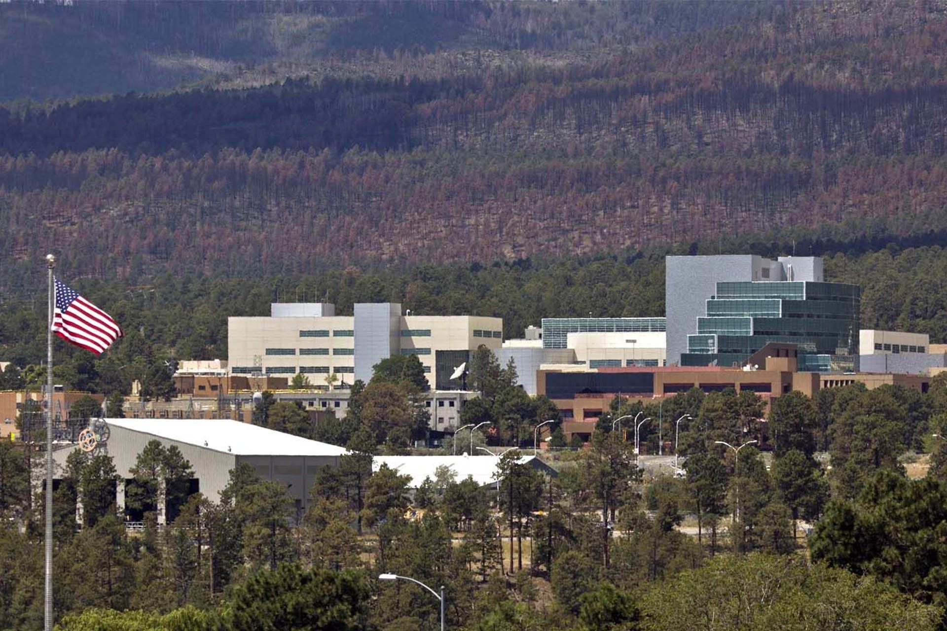 آزمایشگاه ملی لس آلاموس وزارت انرژی ایالات متحده در روز پرچم آمریکا