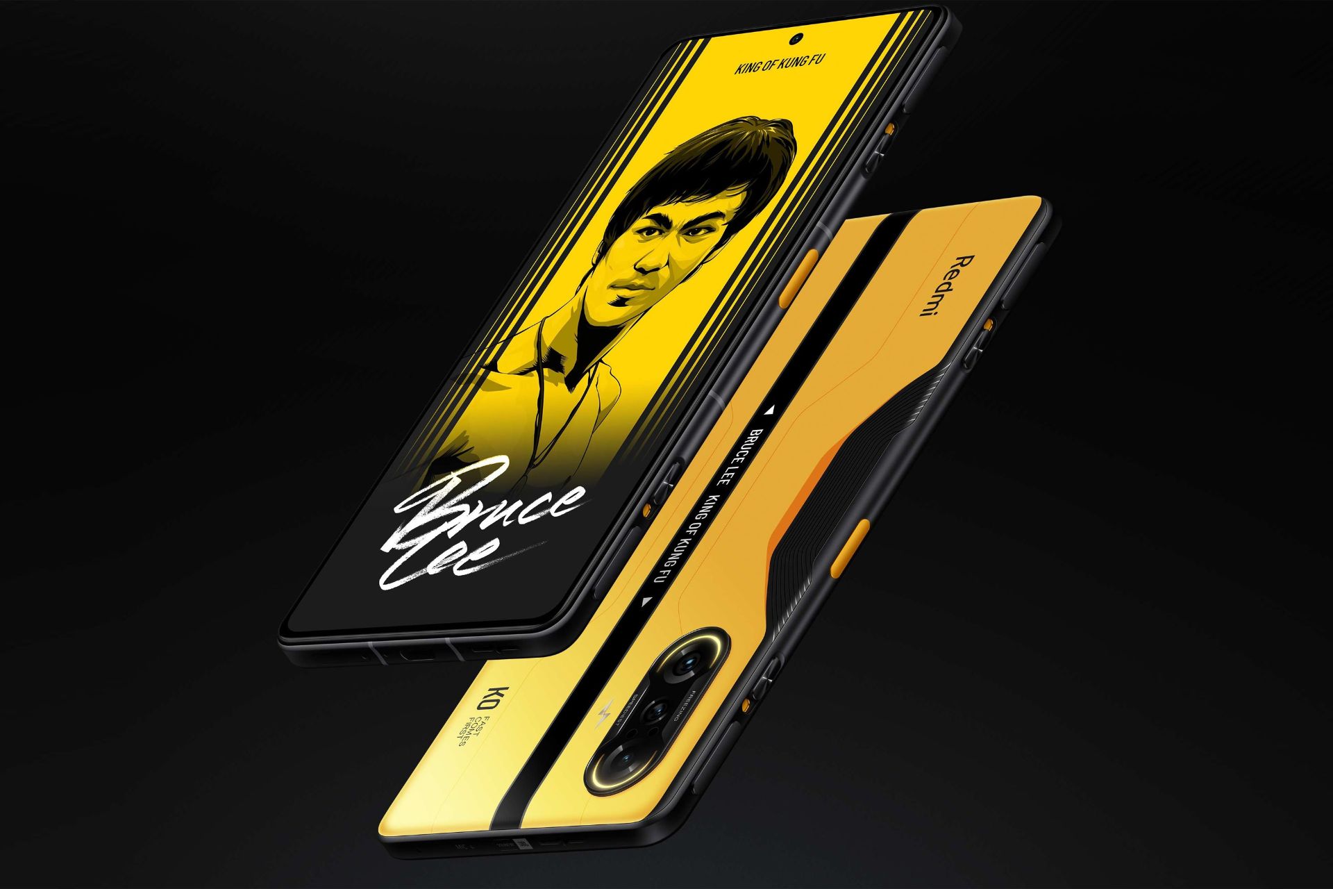 مدل بروس لی زرد ردمی K40 گیمینگ ادیشن / Redmi K40 Gaming