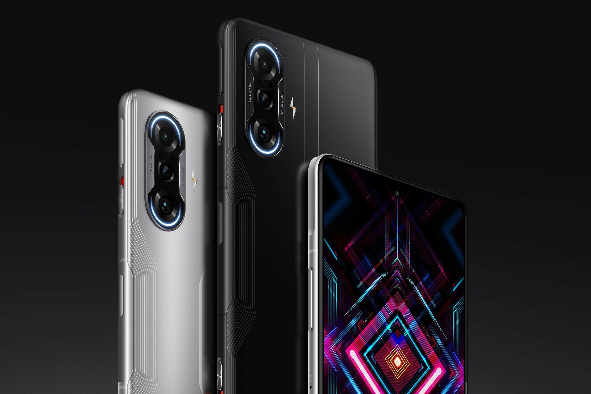 دو رنگ ردمی K40 گیمینگ ادیشن / Redmi K40 Gaming نیمه بالایی گوشی