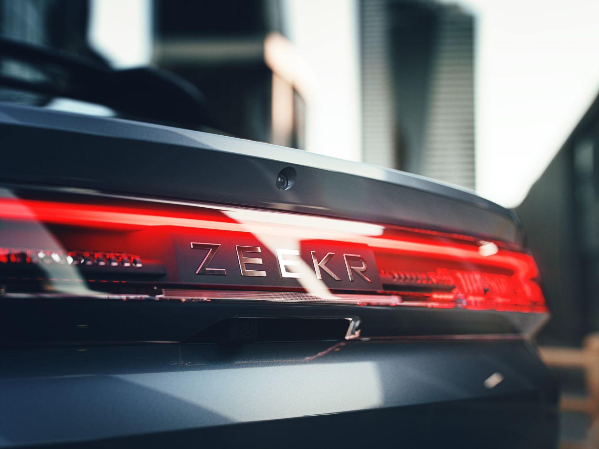 نمای چراغ جیلی زیکر Geely Zeekr 001