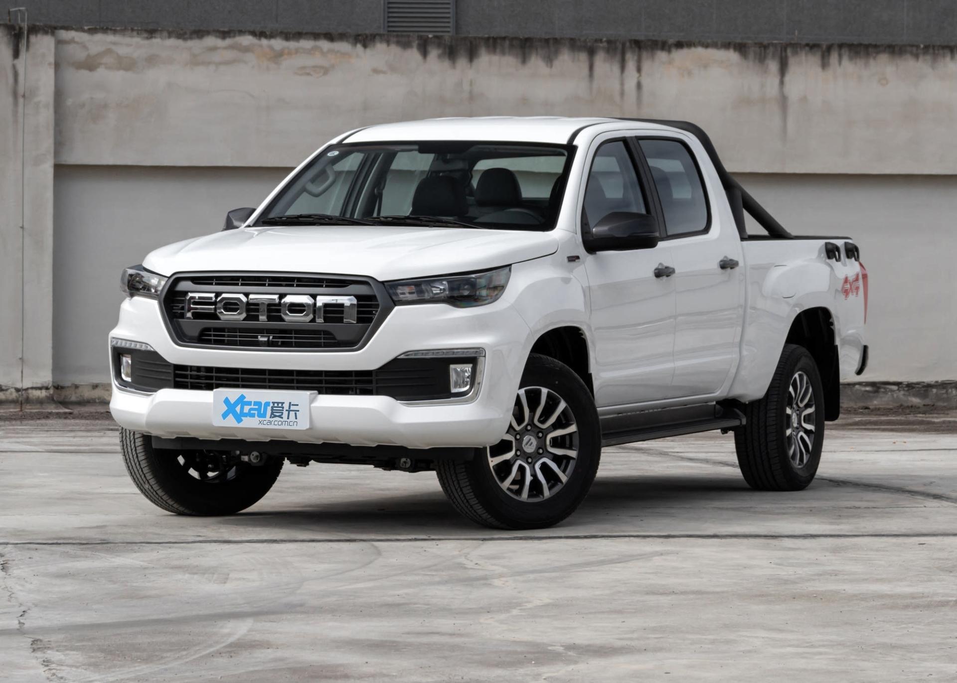 نمای راست Foton Tunland فوتون تونلند جدید