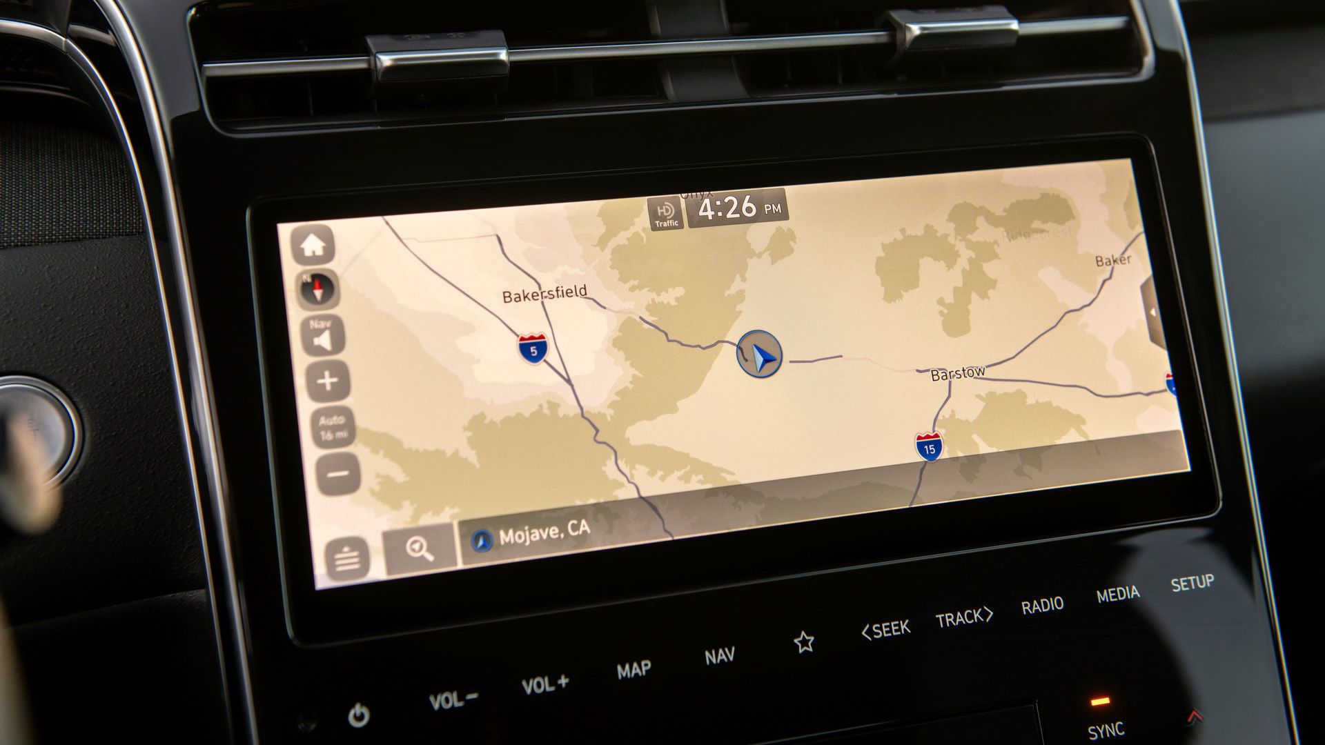 نمایشگر وانت پیکاپ هیوندای سانتاکروز / 2022 Hyundai Santa Cruz