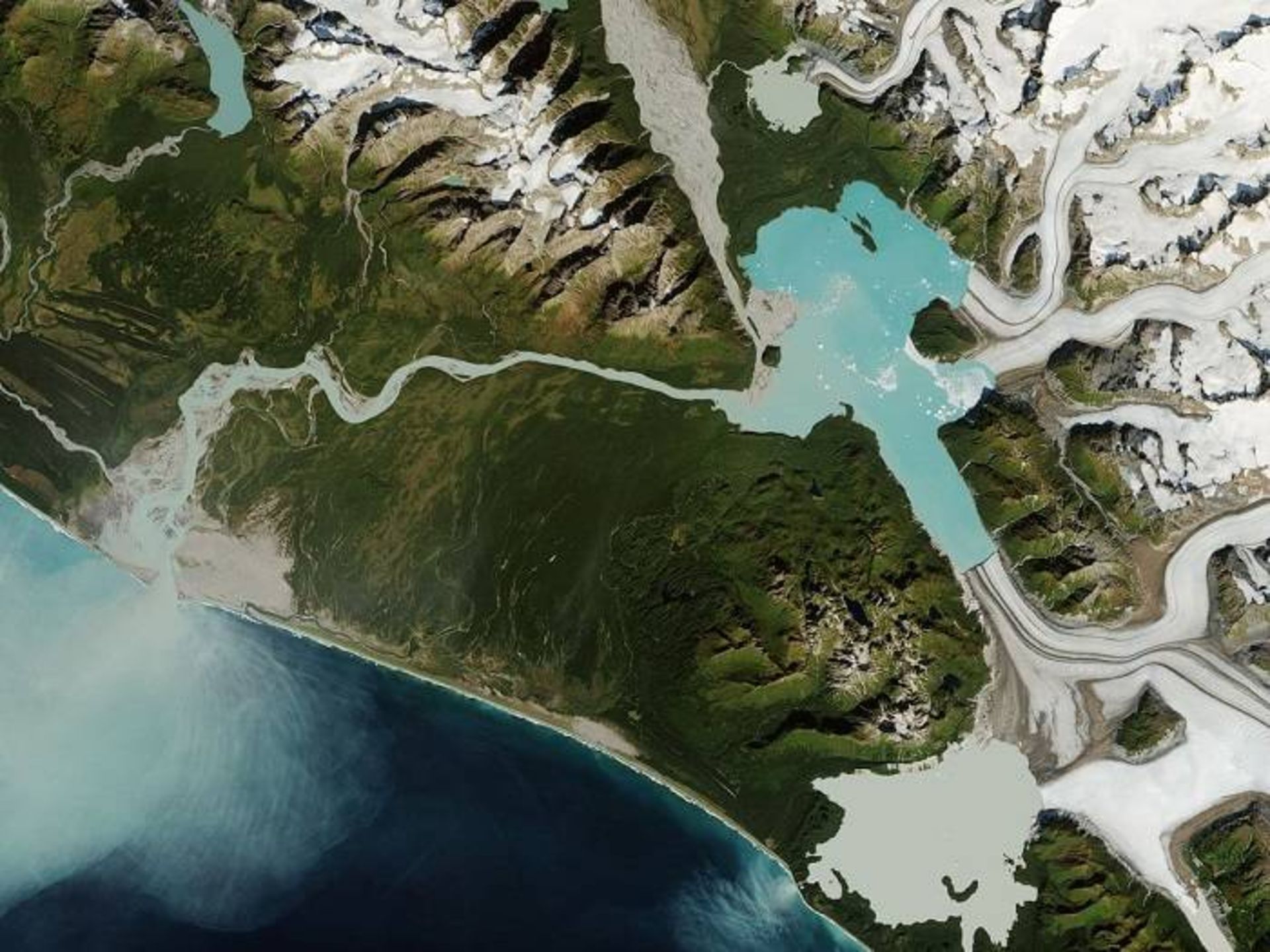 رودخانه السک در الاسکا