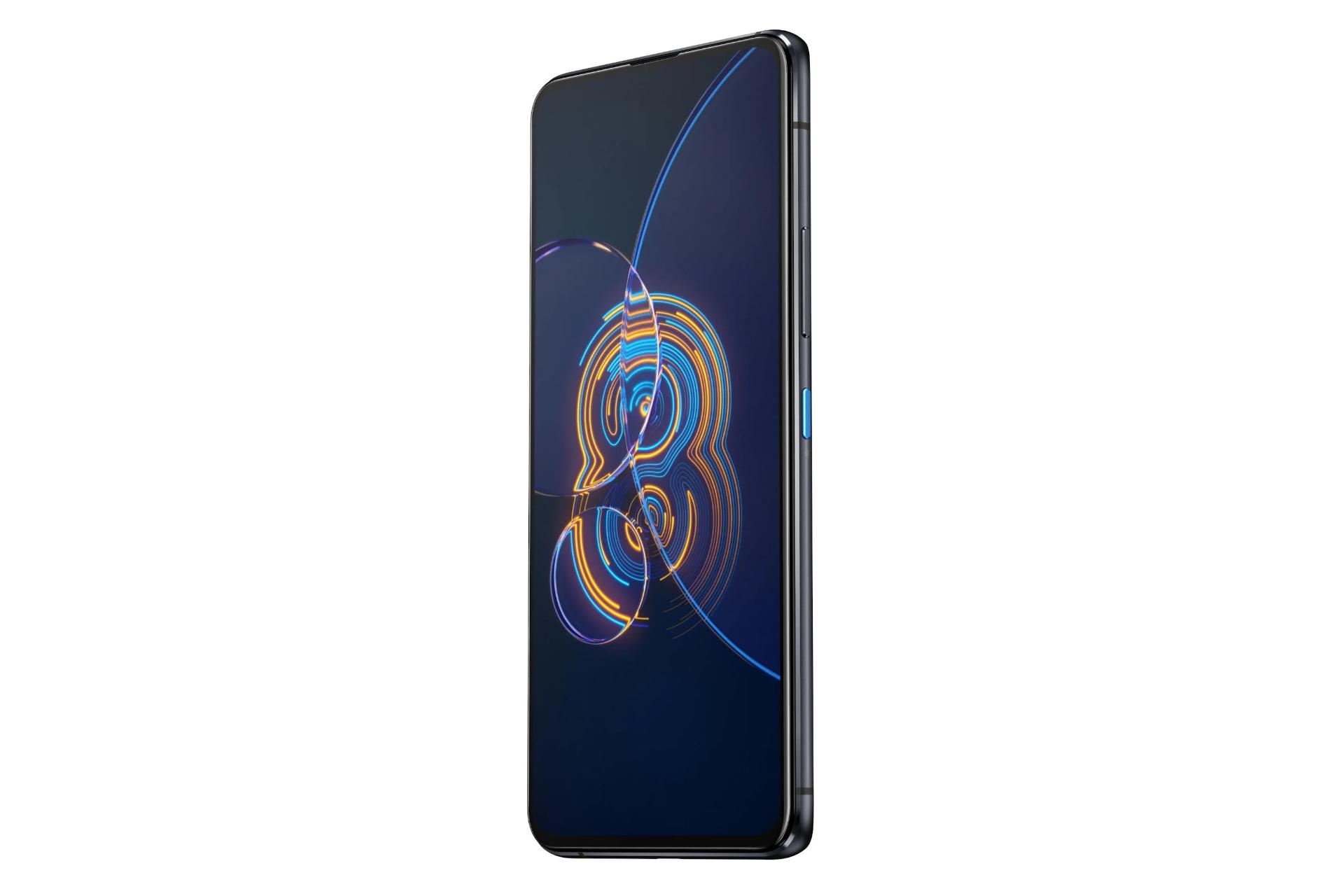 نمای راست پنل جلو گوشی موبایل ذن فون 8 فلیپ ایسوس Asus Zenfone 8 Flip مشکی