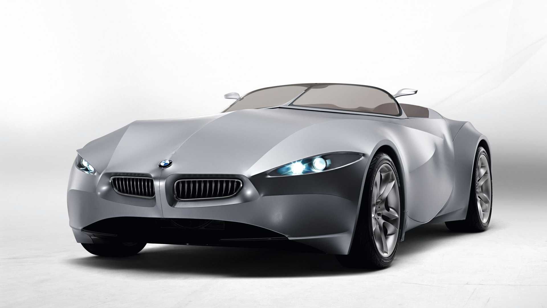 مرجع متخصصين ايران نماي سه چهارم خودروي مفهومي روباز بي ام و گينا / BMW GINA concept convertible با بدنه پارچه اي 