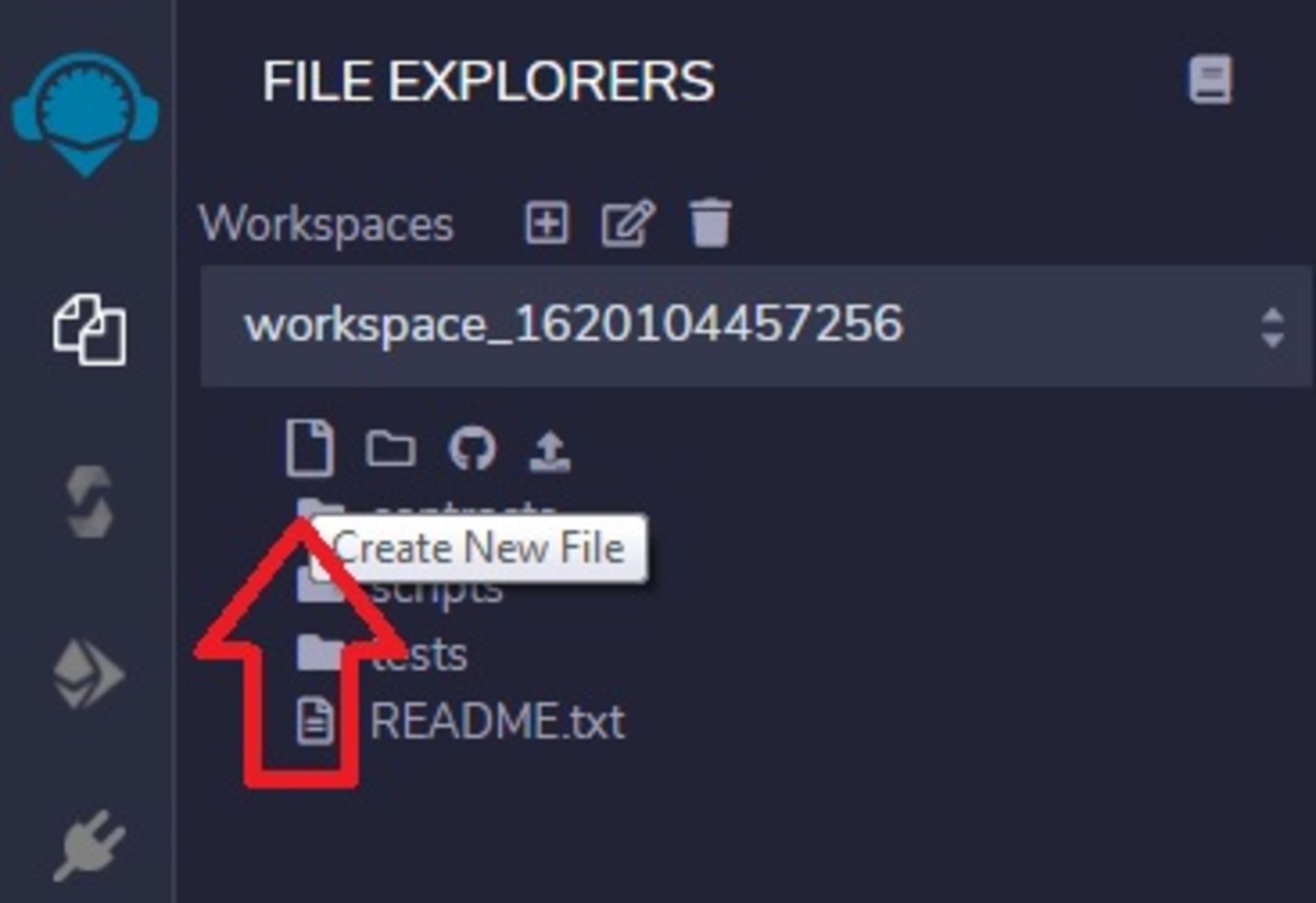 آموزش ساخت توکن اتریوم ایجاد فایل