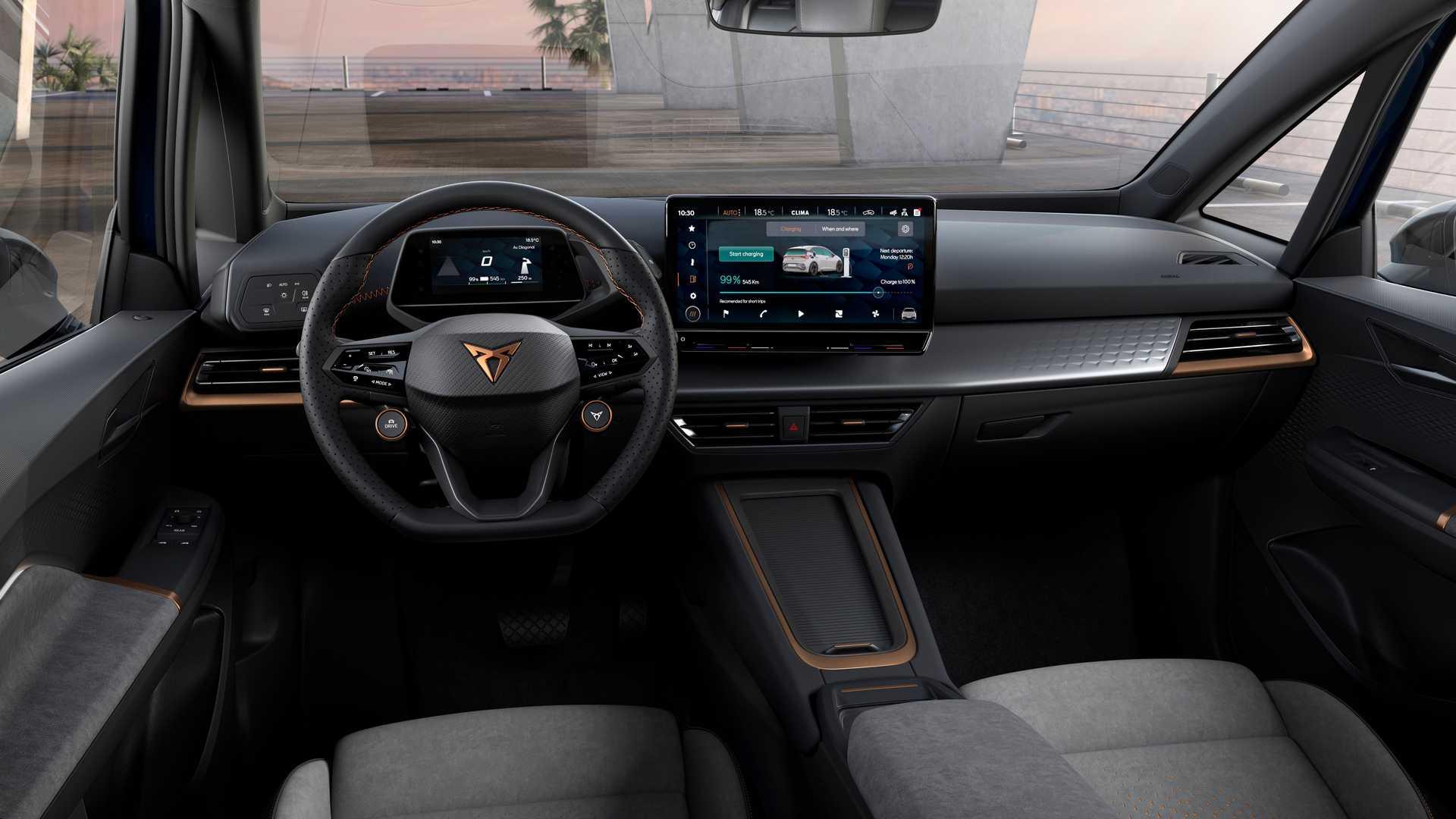 کابین هاچ بک برقی کوپرا بورن برند سئات / SEAT Cupra Born electric hatchback