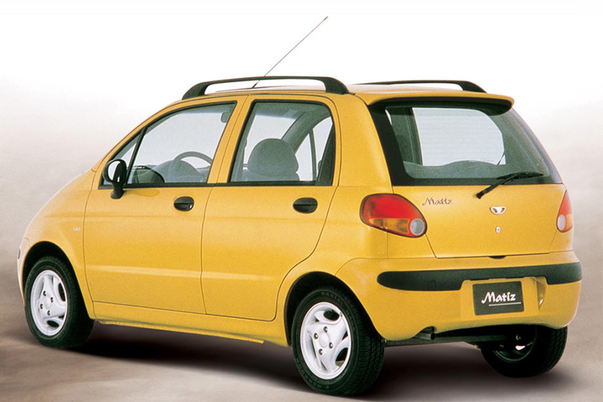 نمای عقب خودرو دوو ماتیز Daewoo Matiz