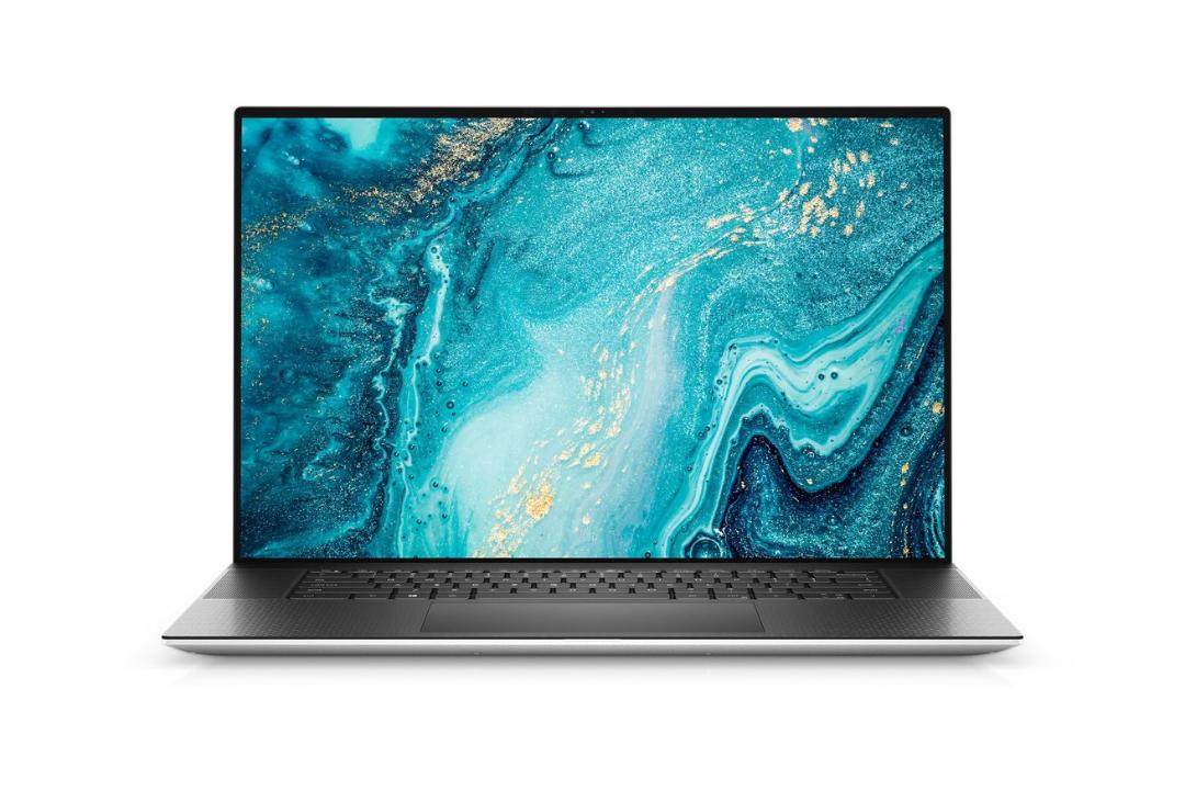تصویری از نمای جلویی لپ‌تاپ دل XPS 17