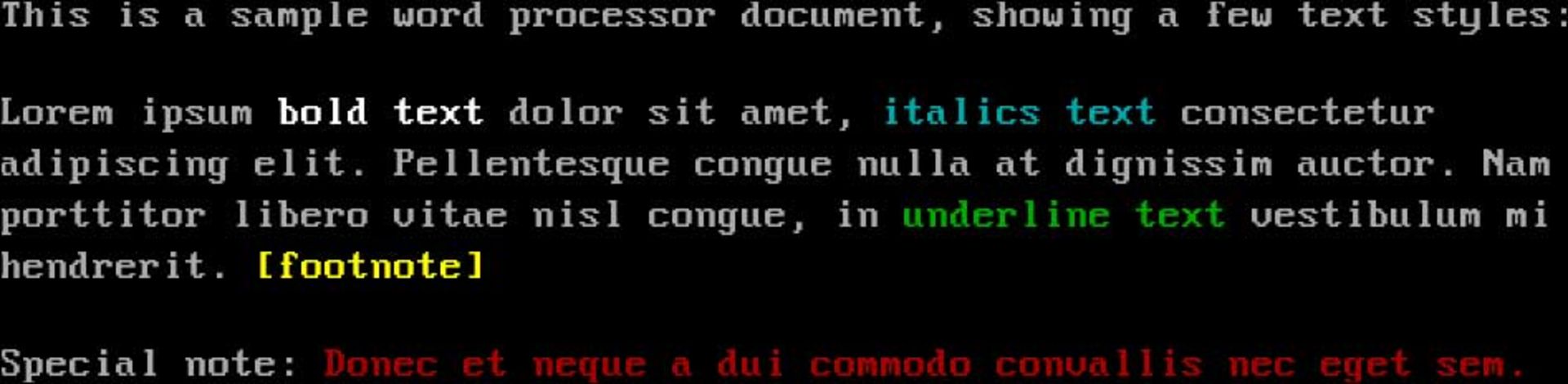 مثال واژه پرداز داس 1