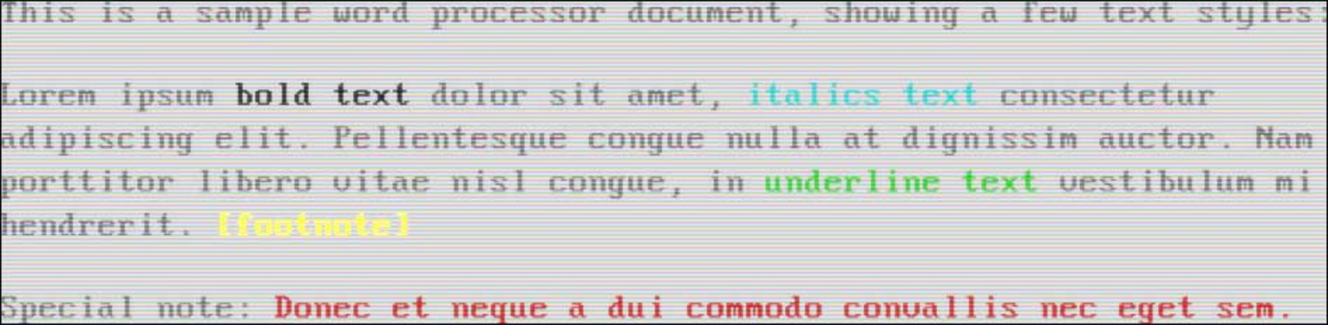 مثال واژه پرداز داس 10