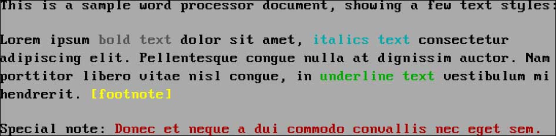 مثال واژه پرداز داس 4