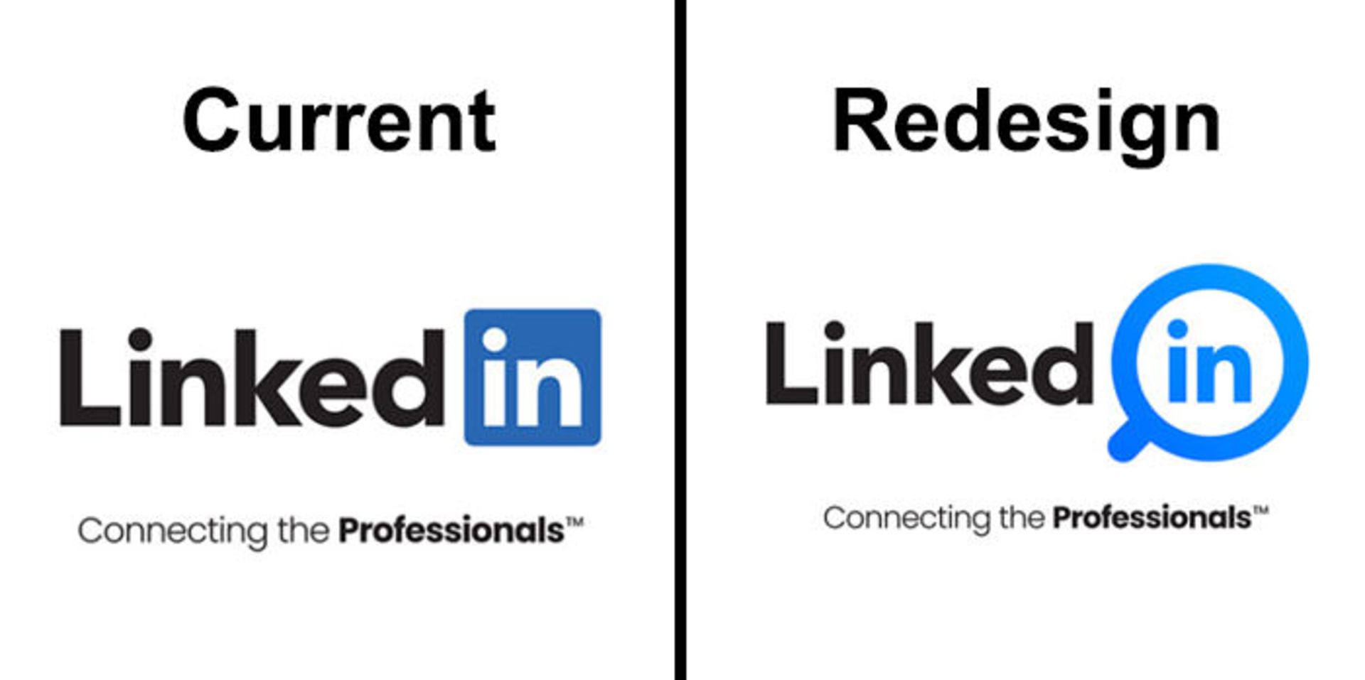 بازطراحی لوگوی لینکدین