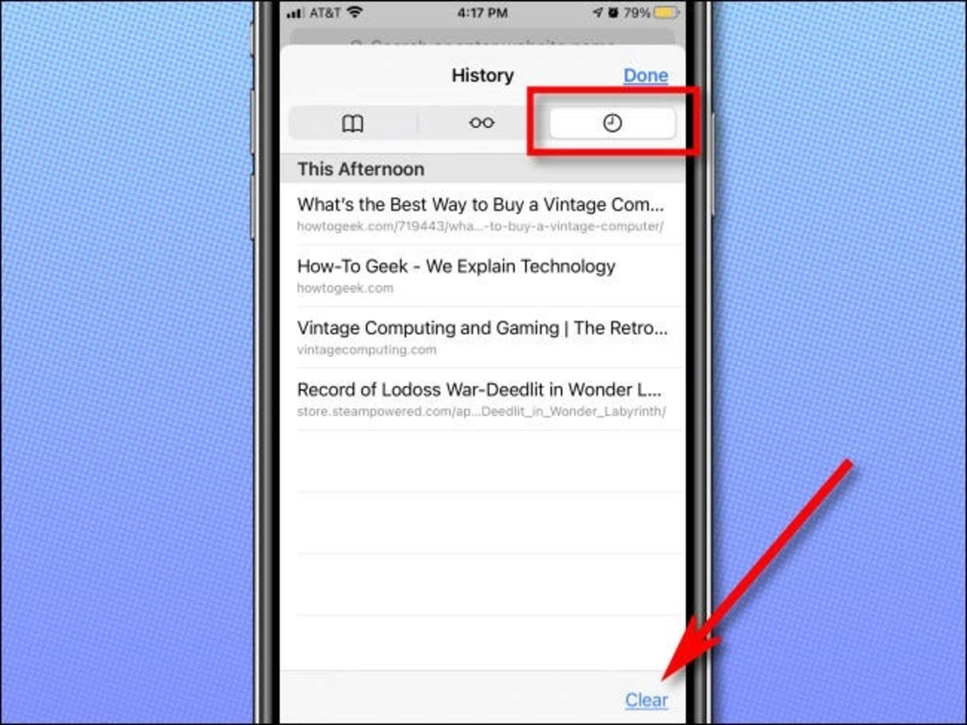 آموزش پاکسازی تاریخچه مرورگر سافاری در آیفون یا آیپد - 2