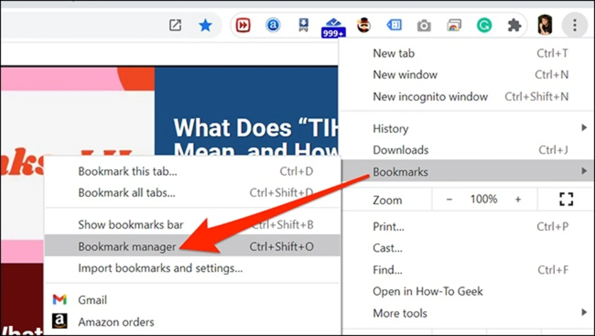 آموزش کپی کردن URL تمام برگه‌های باز شده در مرورگر کروم - 3