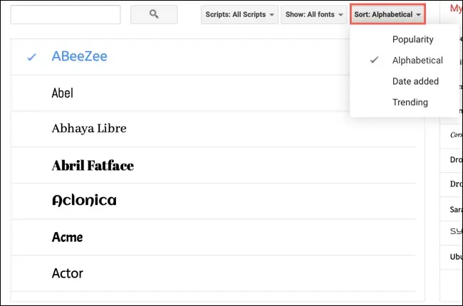 روش پیدا کردن، افزودن و حذف فونت‌ها از Google Docs - 6