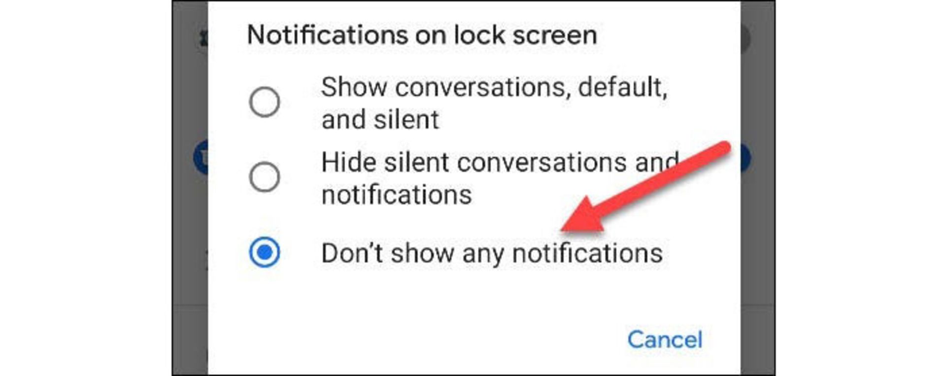 آموزش مخفی کردن نوتیفیکیشن‌های حساس در سیستم عامل اندروید - 5