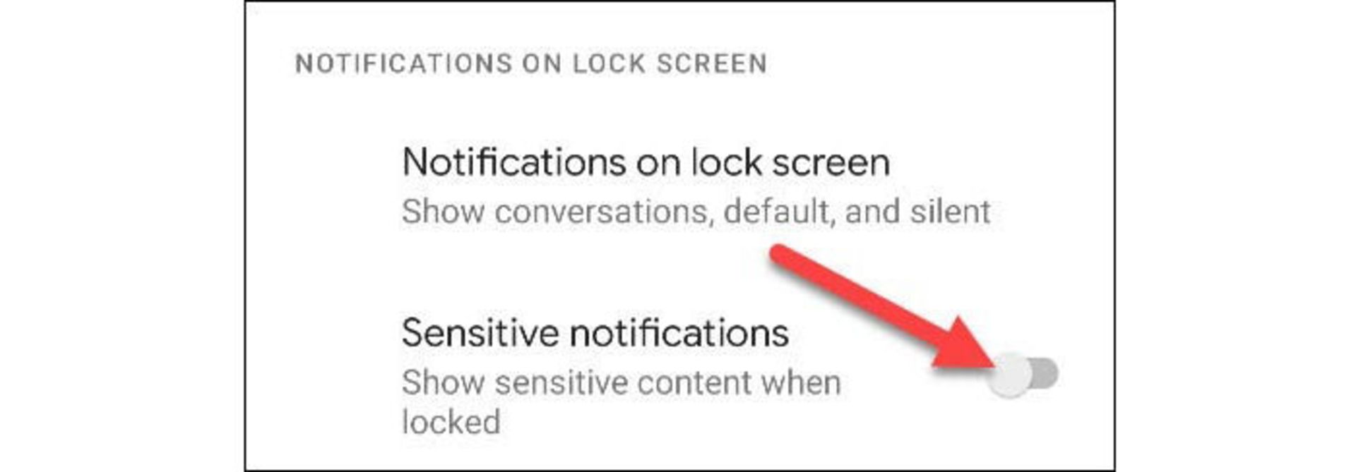 آموزش مخفی کردن نوتیفیکیشن‌های حساس در سیستم عامل اندروید - 6