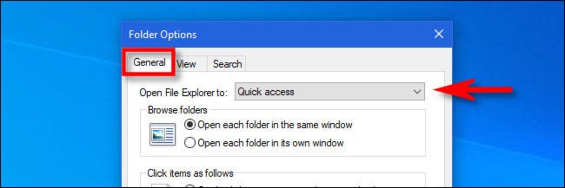 آموزش جایگزین کردن This PC به جای Quick Access در ویندوز 10 - 2