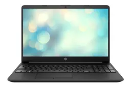 نمای جلو لپ تاپ اچ پی 15-DW302NIA با صفحه روشن