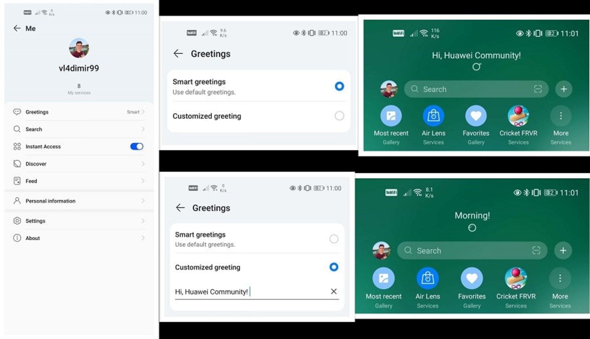 رابط کاربری هواوی اسیستنت