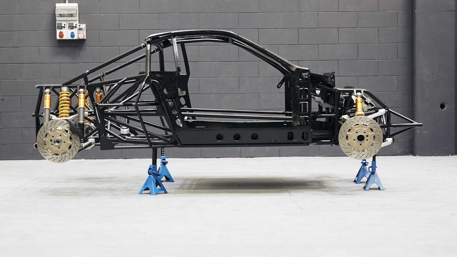 شاسی و تعلیق کیمرا ایوو 37 لانچیا 037 / Kimera EVO37 Lancia 037 قرمز رنگ