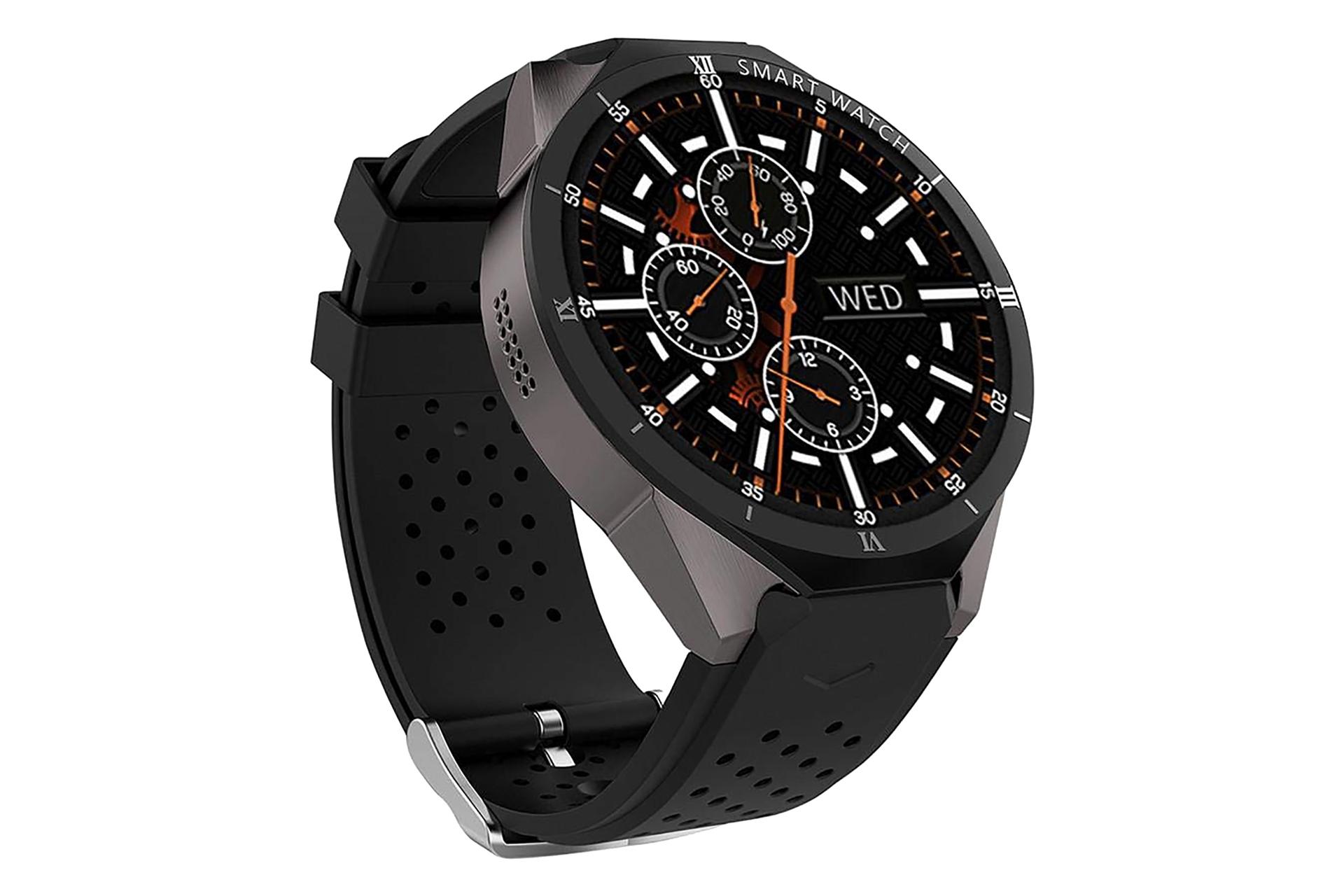 ابزار پوشیدنی اسمارت واچ کینگ ویر KW88 پرو Kingwear KW88 Pro مشکی