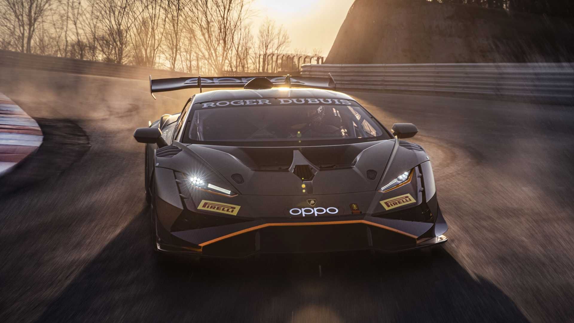 نمای جلو سوپراسپرت لامبورگینی هوراکان سوپر تروفئو اوو2 / Lamborghini Huracan Super Trofeo EVO2