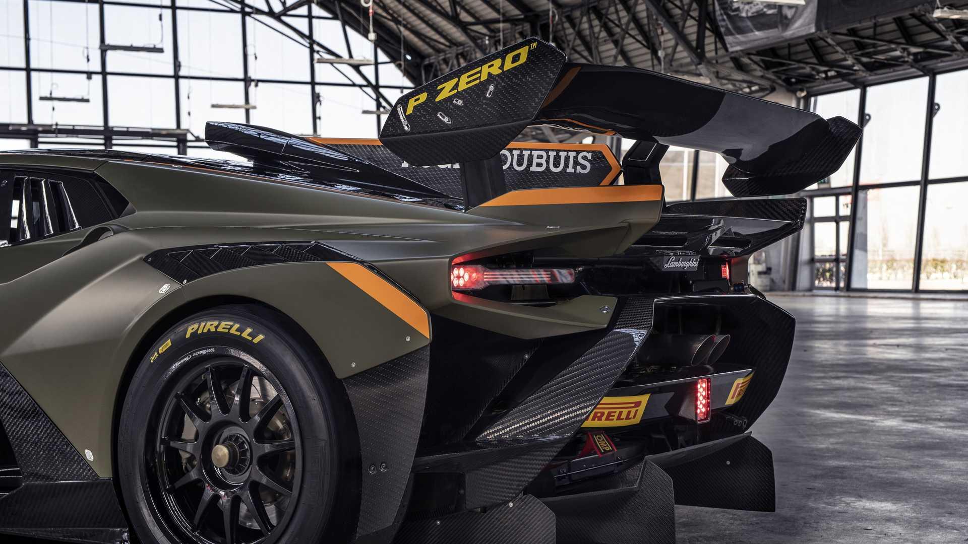 بال عقب سوپراسپرت لامبورگینی هوراکان سوپر تروفئو اوو2 / Lamborghini Huracan Super Trofeo EVO2